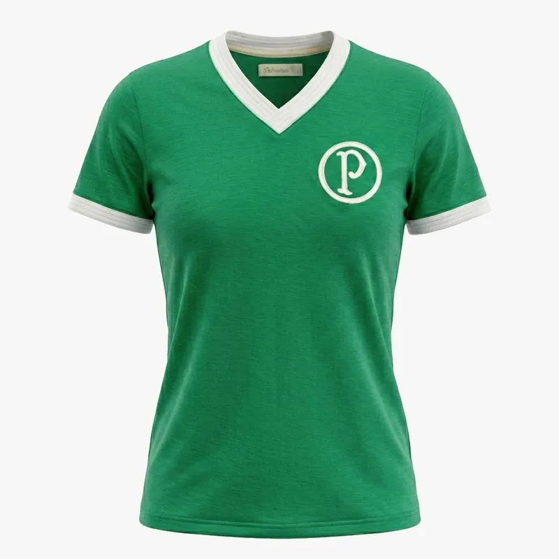 Camisa Palmeiras 75 Years Edition Feminina Camiseta Palmeiras 75 Years Edition Feminina - Verde - P