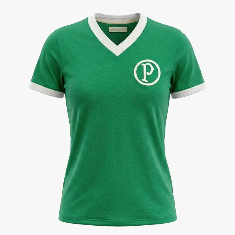 Camisa Palmeiras 75 Years Edition Feminina Camiseta Palmeiras 75 Years Edition Feminina - Verde - M