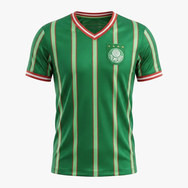 Camiseta Palmeiras Retrô 2001 Masculina - Verde - P