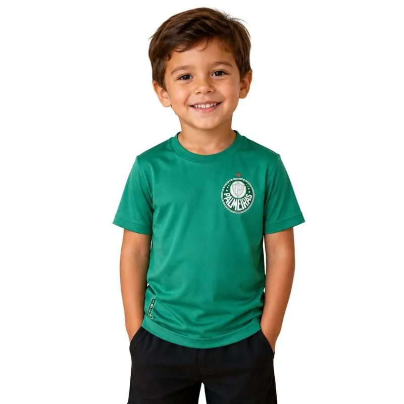 Camiseta Infantil Betel M/C Palmeiras 1914 9926047-0496 8 / VERDE-BRANCO