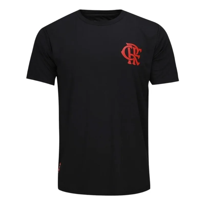 Camisa Betel Flamengo Nação Masculina M / Preto
