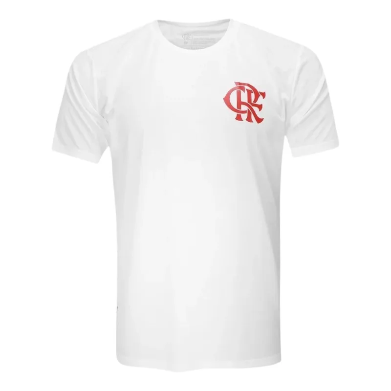 Camisa Betel Flamengo Nação Masculina P / Branco