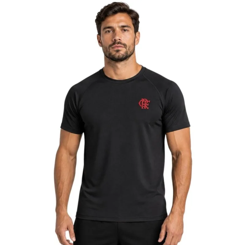 Camisa Betel Flamengo SRN Masculina P / Preto