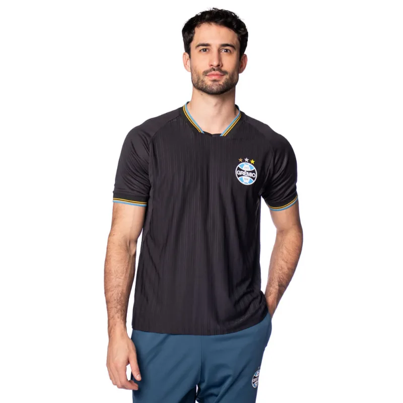 Camiseta Masculina Betel Grêmio Copero Esportivo Preto - M