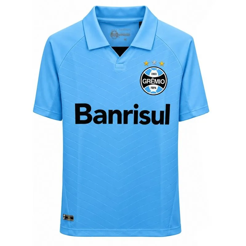 Camisa Betel Grêmio Retrô 2012 Masculina Azul M