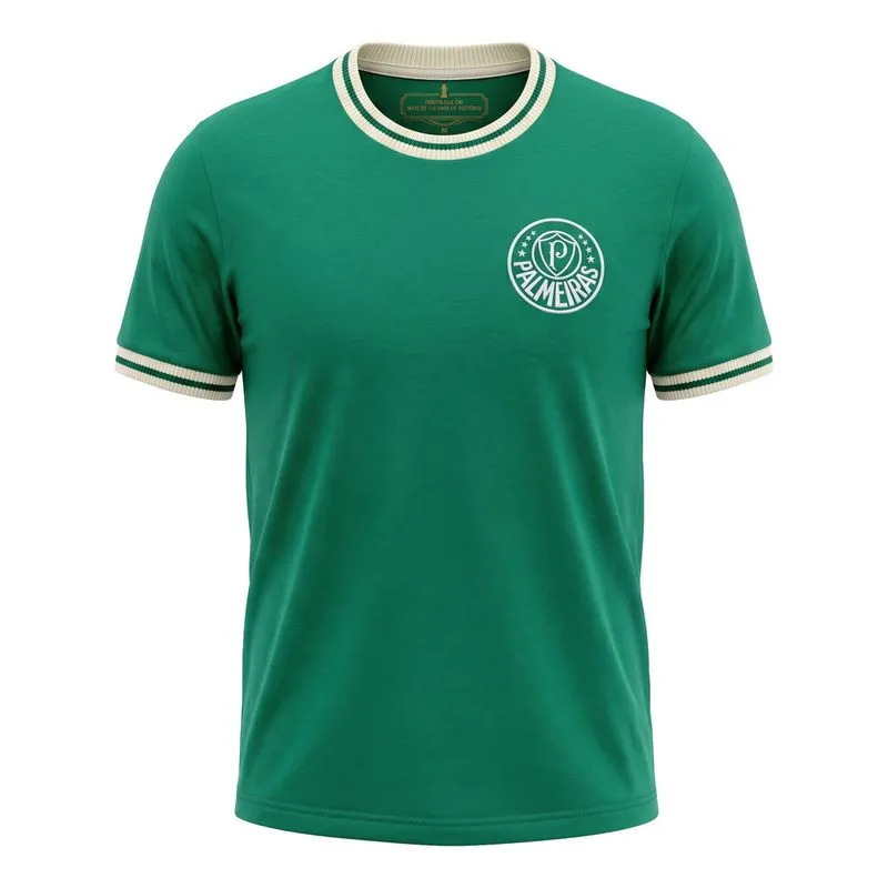 Camiseta Palmeiras Retrô Nostalgia 1976 Masculina - Verde - P