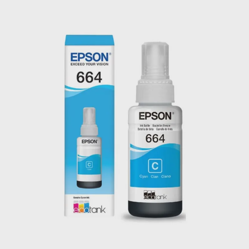 Tinta para T664 L355 L365 L375 L396 Ciano 1