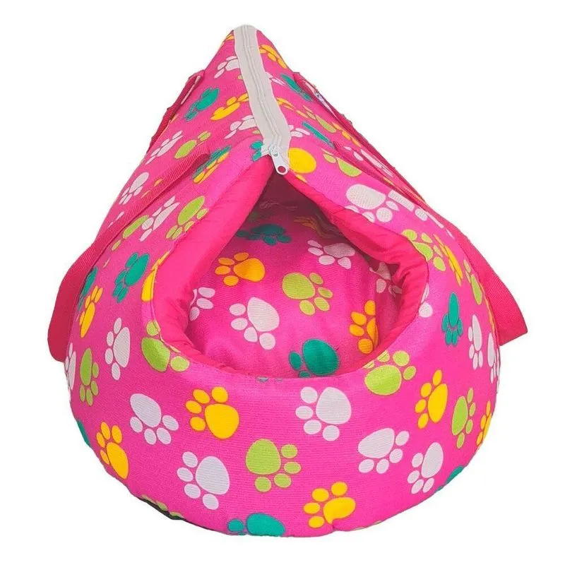 Bolsa Pet Cão Gato 2 Em 1 Impermeavel Pop Dog Amora