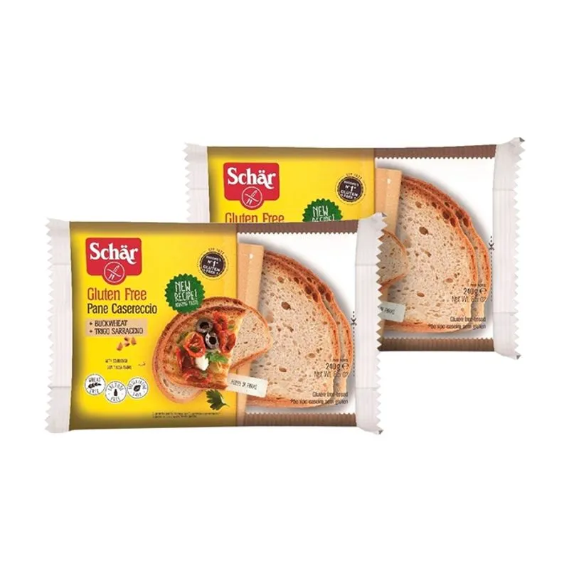 Kit Com 2 Pães Italiano Caseiro Sem Glúten - Dr Schar