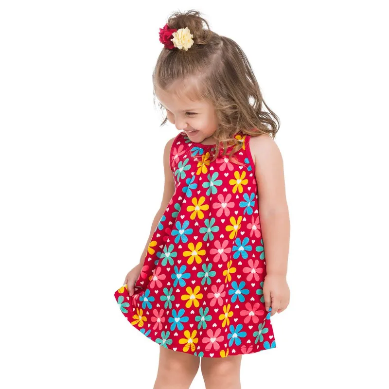 Vestido Infantil Kyly Meia Malha 109606.6826.6