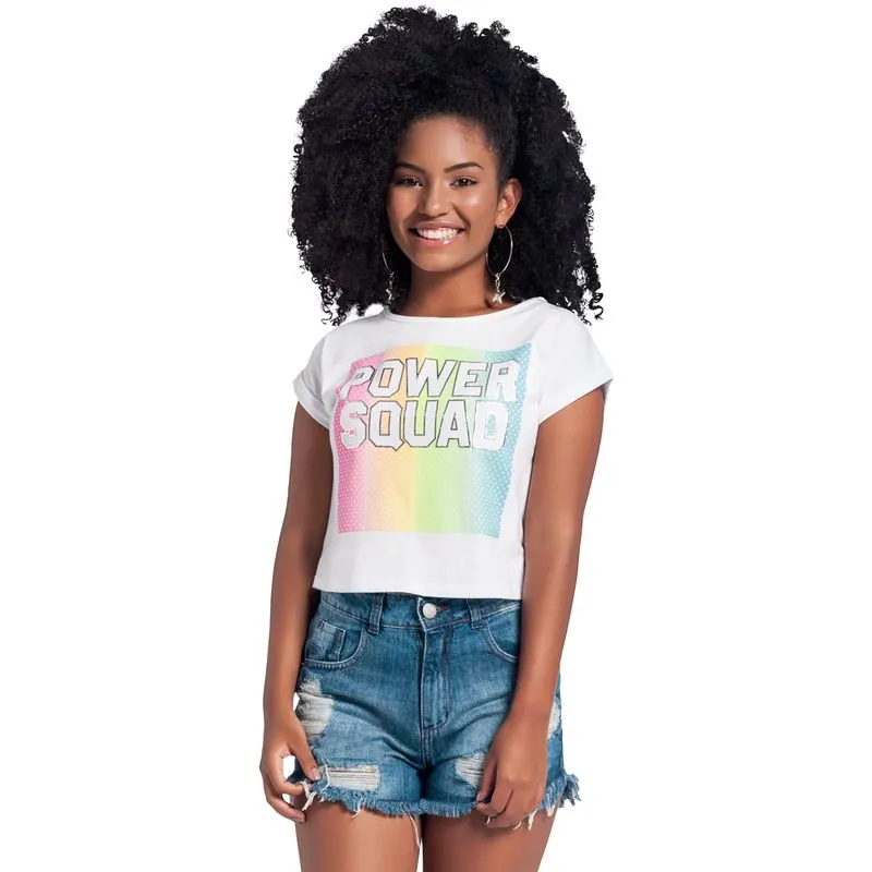 Blusa Teen Feminina Amora Meia Malha 51157.0001.18