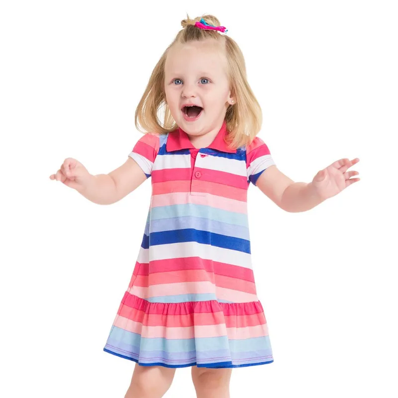 Vestido Infantil Kyly Meia Malha 109616.40064.2