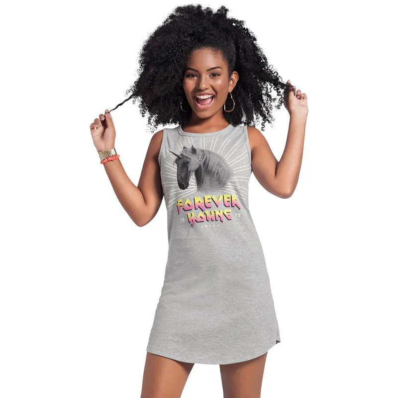Vestido Teen Amora Meia Malha 51177.9010.12