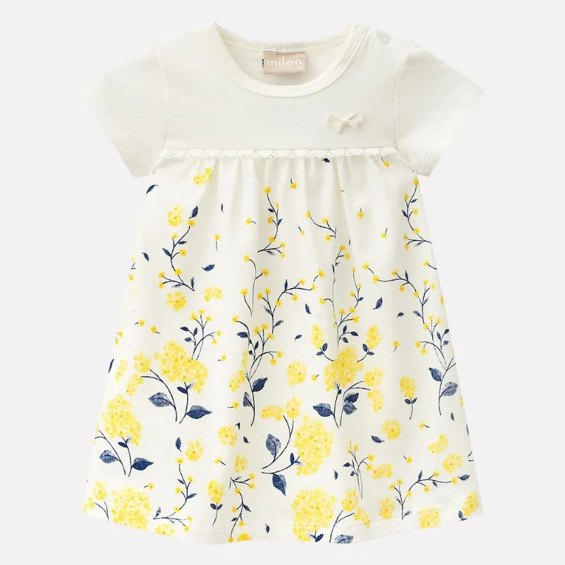 Vestido Bebê Feminino Milon Cotton 11652.0452.P