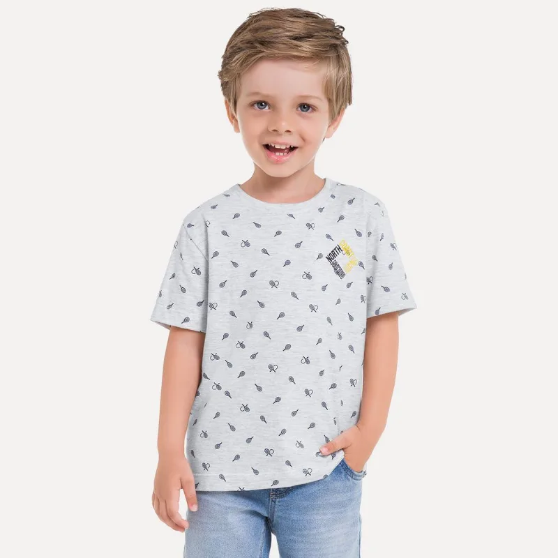 Camiseta Infantil Masculina Milon Meia Malha 11788.4372.4
