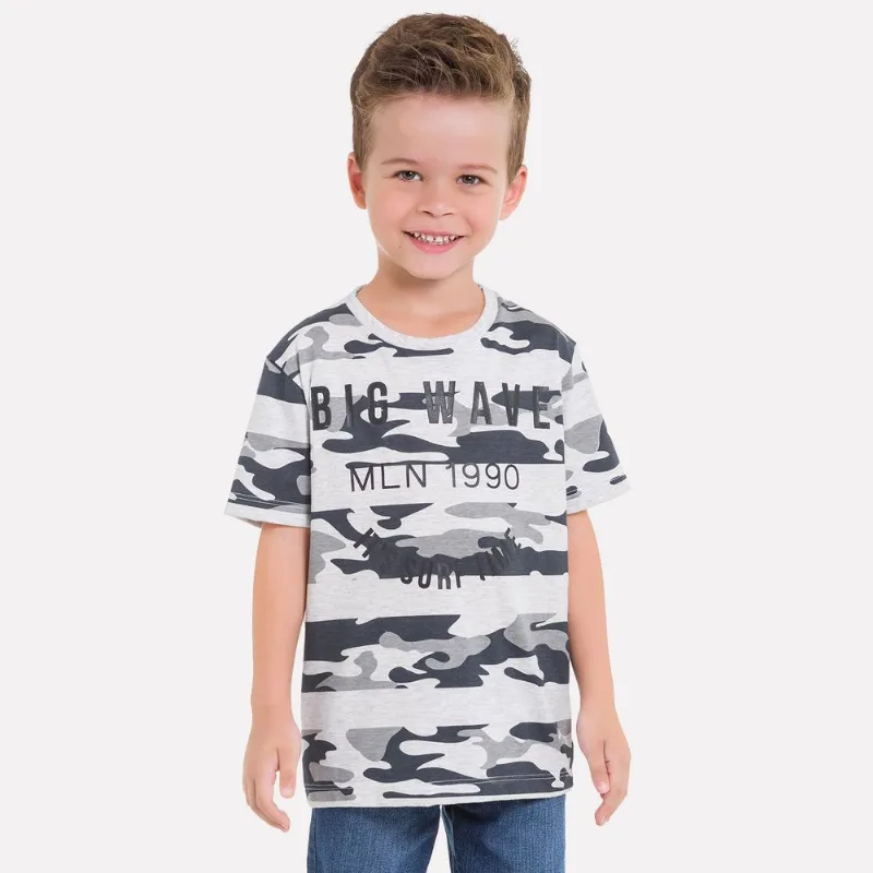 Camiseta Infantil Masculina Milon Meia Malha 11815.0452.12