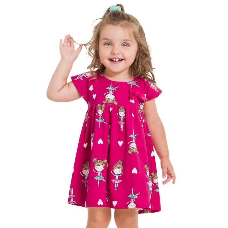 Vestido Infantil Kyly Meia Malha 109611.6826.3