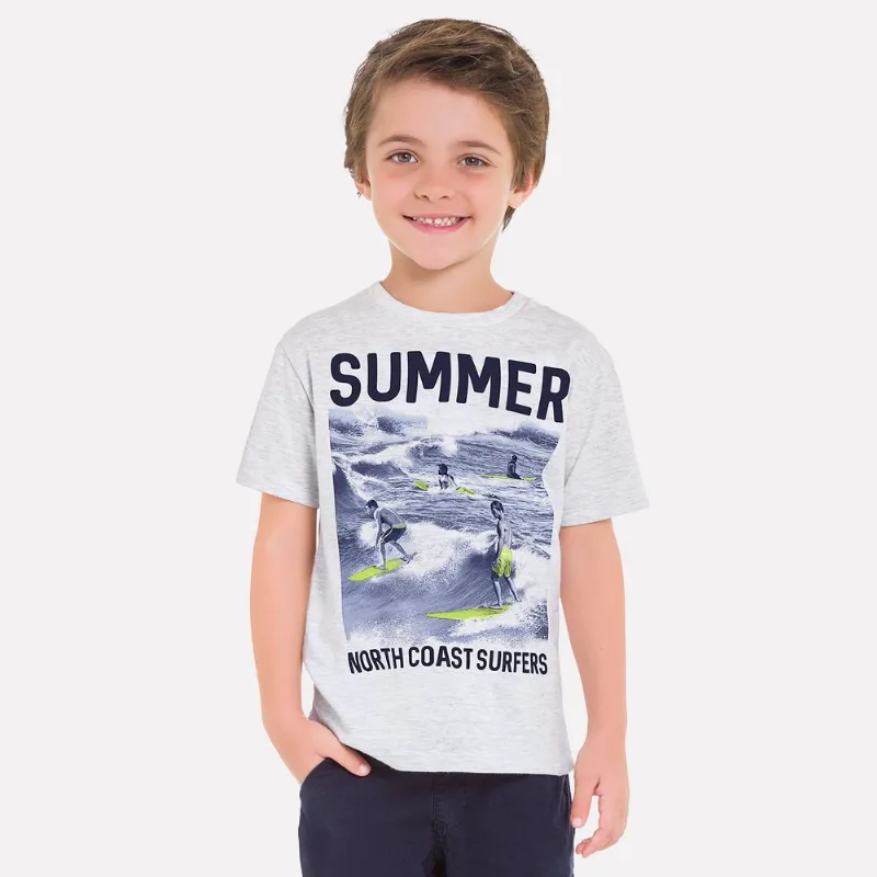 Camiseta Infantil Masculina Milon Meia Malha 11810.0001.6