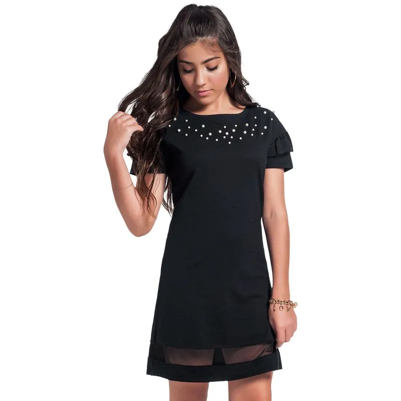 Vestido Teen Amora Moletinho 51189.0452.18