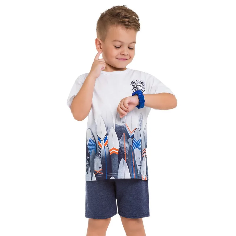 Conjunto Infantil Masculino Camiseta + Bermuda Kyly 109731.70144.4