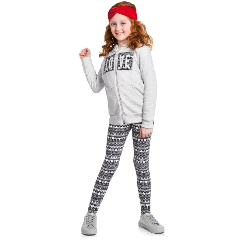 Conjunto Infantil Feminino Jaqueta + Legging Kyly 206923.4372.6