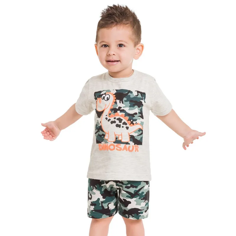 Conjunto Infantil Masculino Camiseta + Bermuda Kyly 109711.0460.M