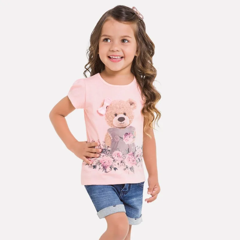 Blusa Infantil Feminina Milon Meia Malha 11665.2327.P