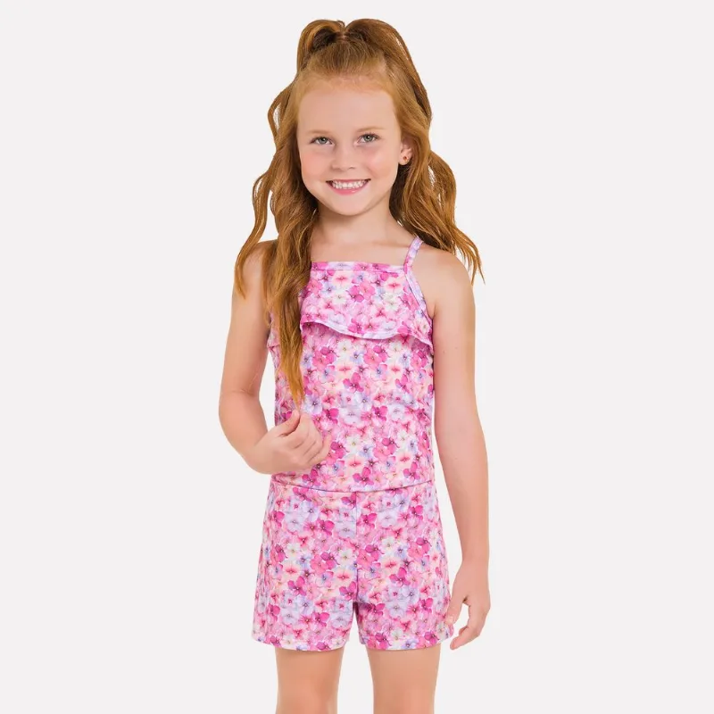 Macaquinho Infantil Feminino Milon Meia Malha 11718.40082.8