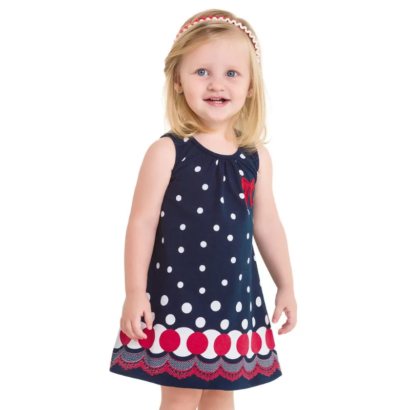 Vestido infantil Kyly Meia Malha 109609.0467.6