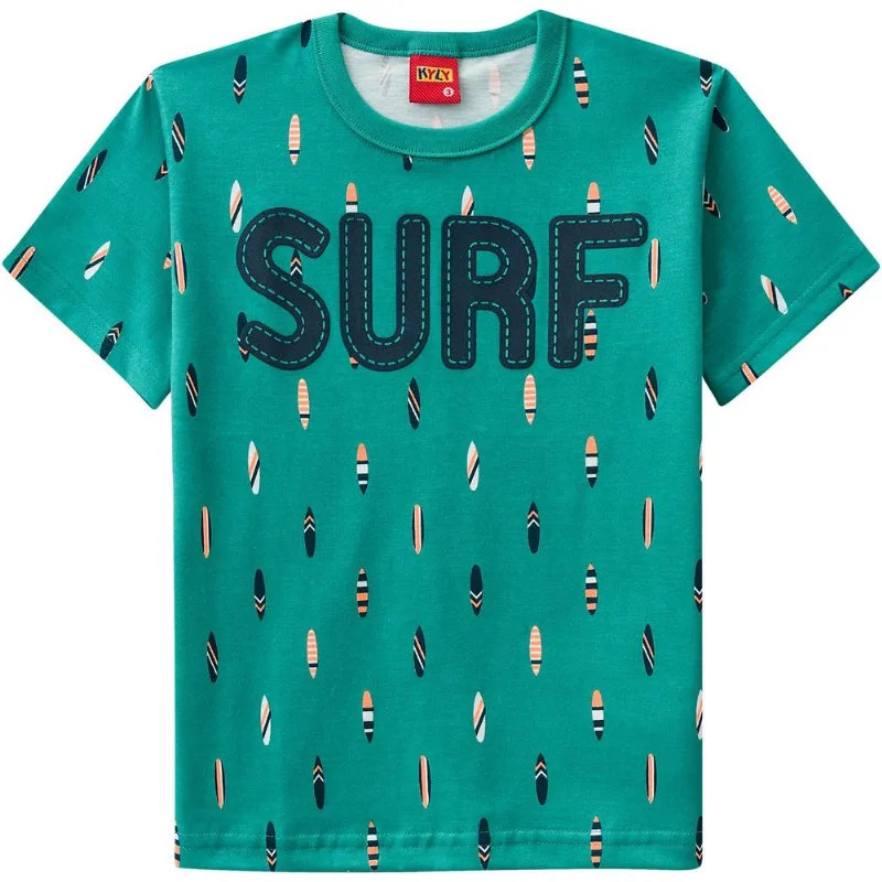 Camiseta Infantil Masculina Kyly Meia Malha 109725.70126.1