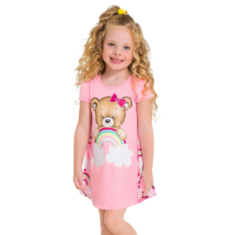 Camisola Infantil Feminina Kyly Meia Malha 109778.6839.1