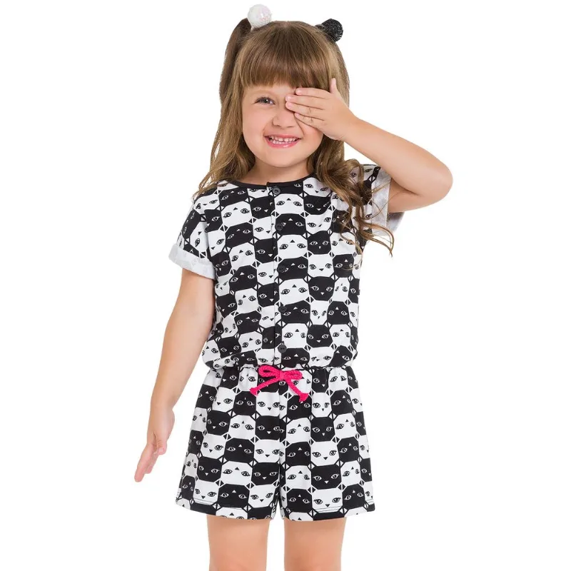 Macaquinho Infantil Feminino Kyly Moletinho 109643.0001.12