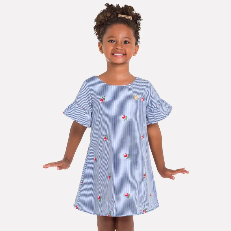 Vestido Infantil Milon Tricoline 11748.0482.1