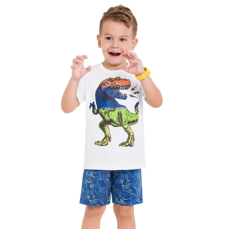 Conjunto Infantil Masculino Camiseta + Bermuda Kyly 109734.6824.1