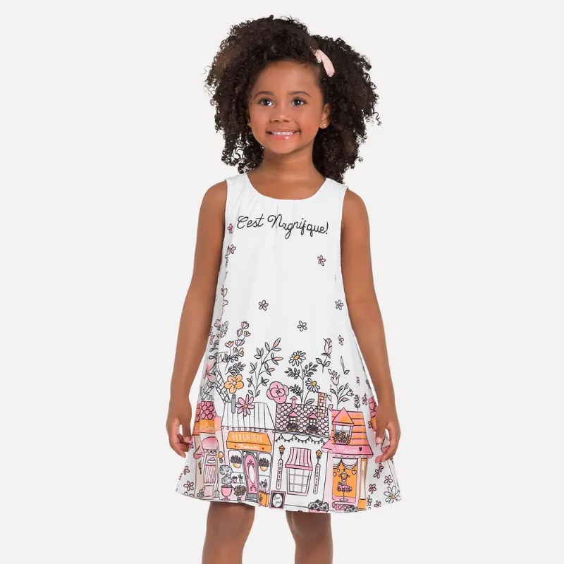 Vestido Infantil Milon Cetim M6773.0001.6