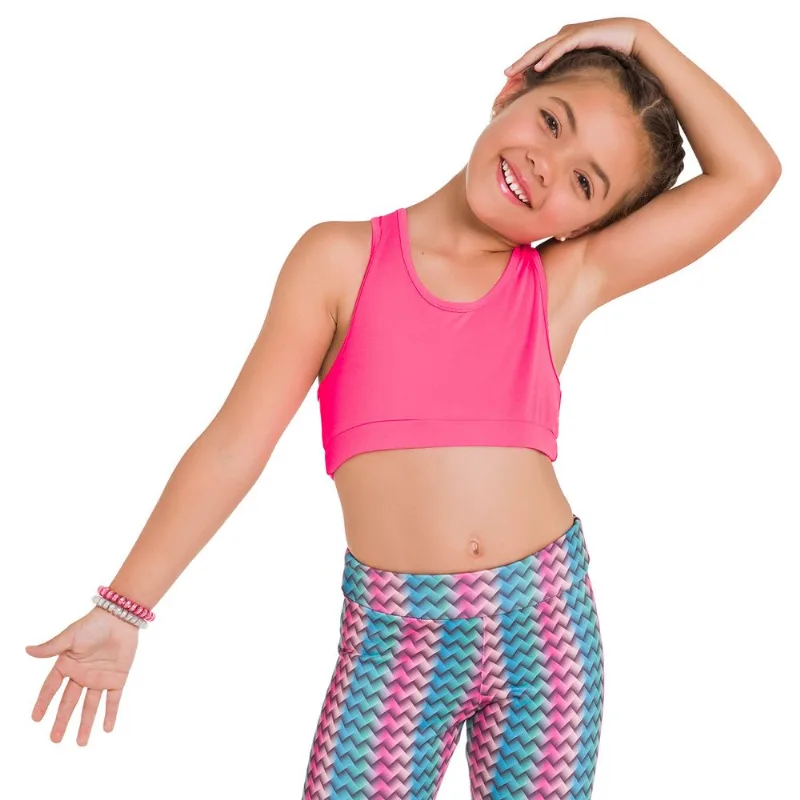 Top Infantil Feminino Kyly Moving Meia Malha Poliflex 109806.12870.10