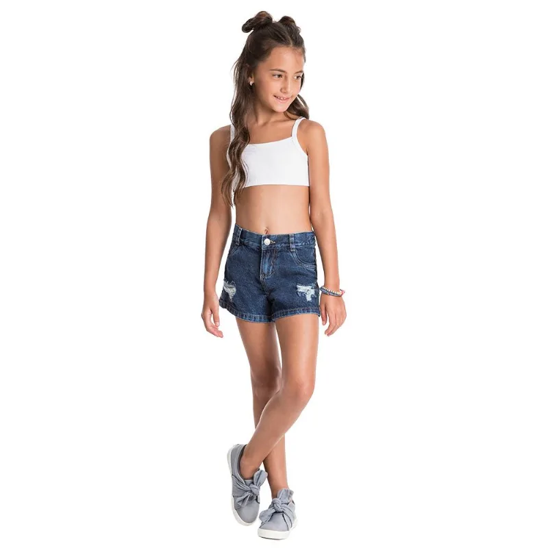 Top Infantil Feminino Kyly Cotton 107638.40064.14