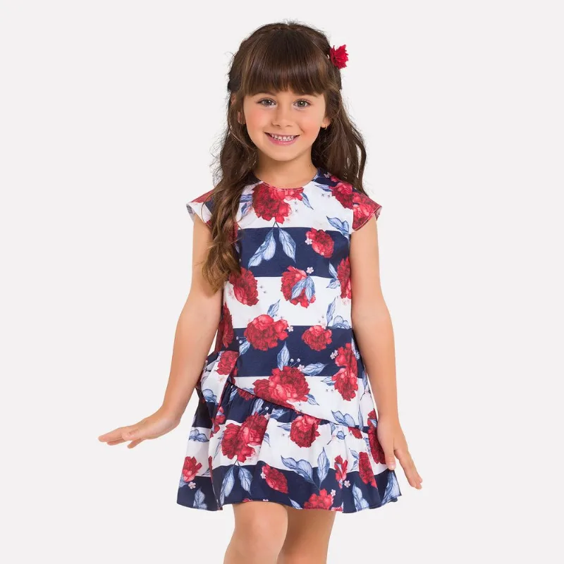 Vestido Infantil Milon Tafetá M6841.6826.3