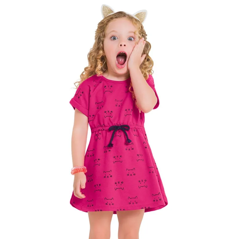 Vestido Infantil Kyly Moletinho 109639.0483.4