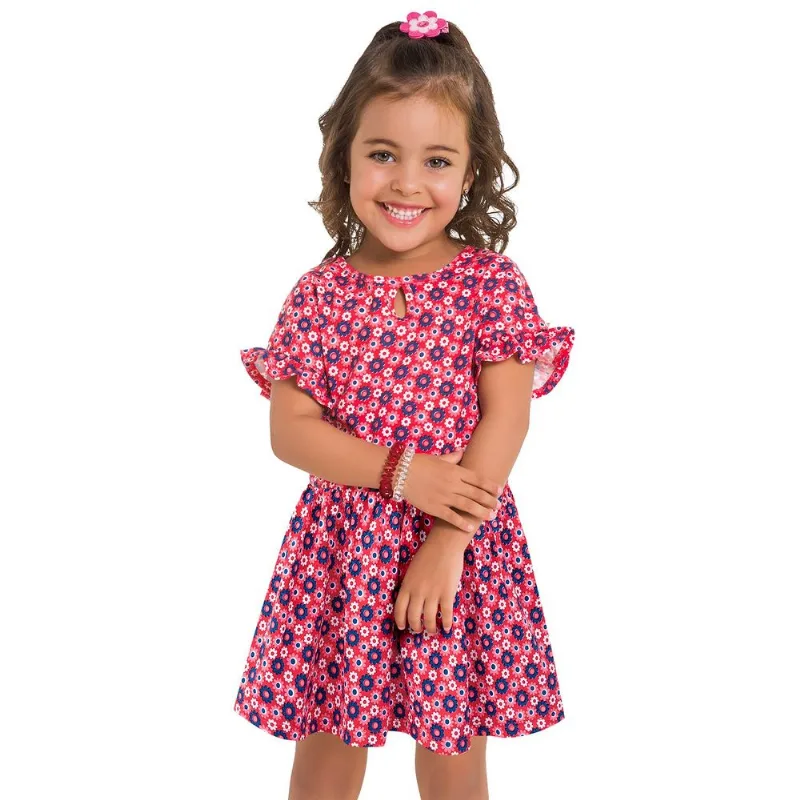 Vestido Infantil Kyly Meia Malha 109640.0484.3