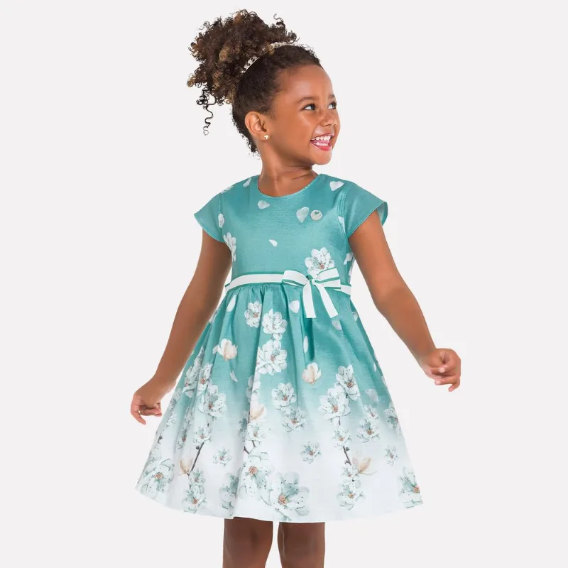Vestido Infantil Milon Tafetá 11761.6838.6