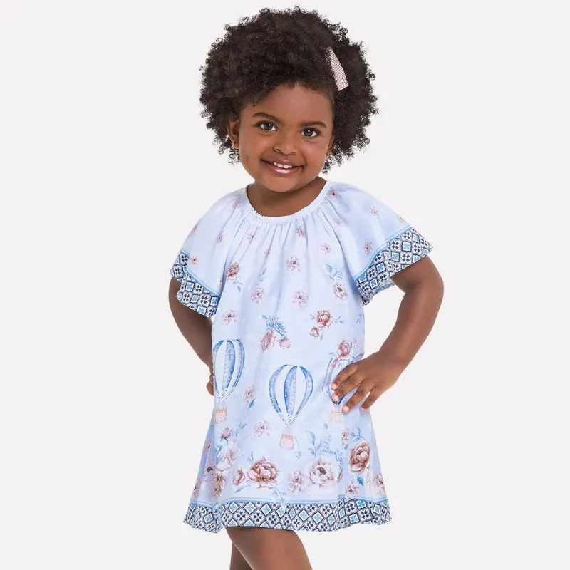 Vestido Infantil Milon Cetim Chloe 11691.6799.6