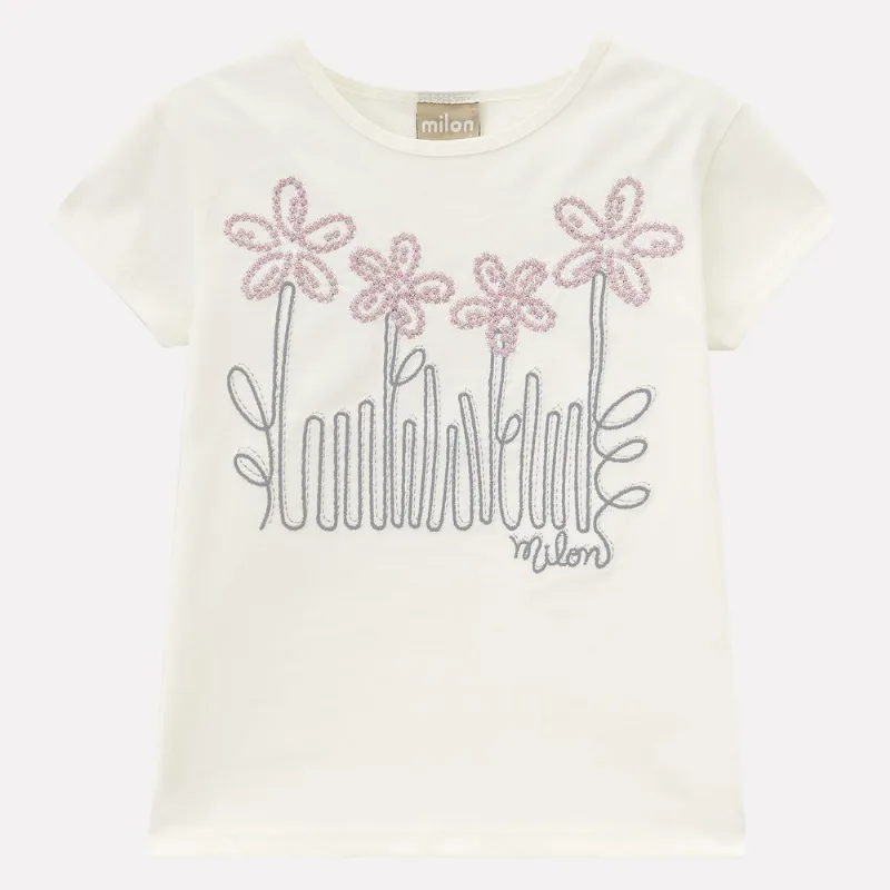 Blusa Infantil Feminina Milon Meia Malha M6829.0452.4