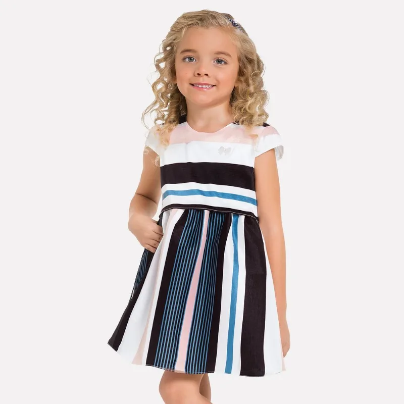 Vestido Infantil Milon Tafetá M6735.40013.4