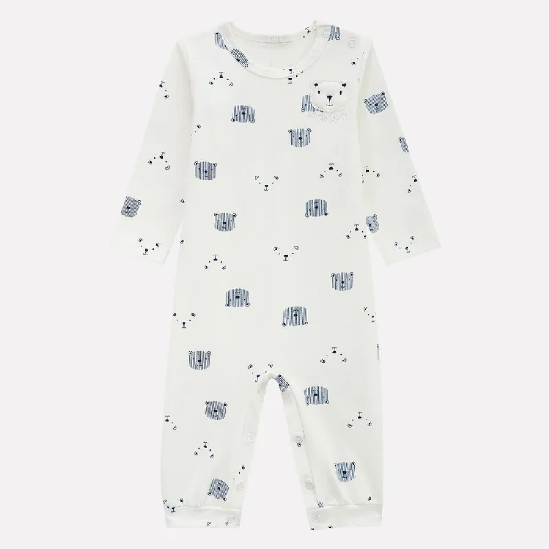 Macacão Bebê Masculino Milon Cotton M6956.0452.G