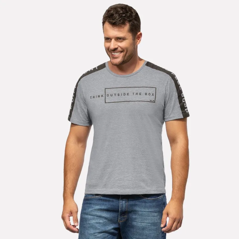 Camiseta Adulto Masculina Milon Meia Malha M6882.0020.GG