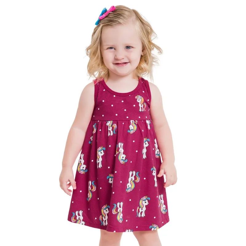 Vestido Infantil Kyly Meia Malha 109607.6826.6