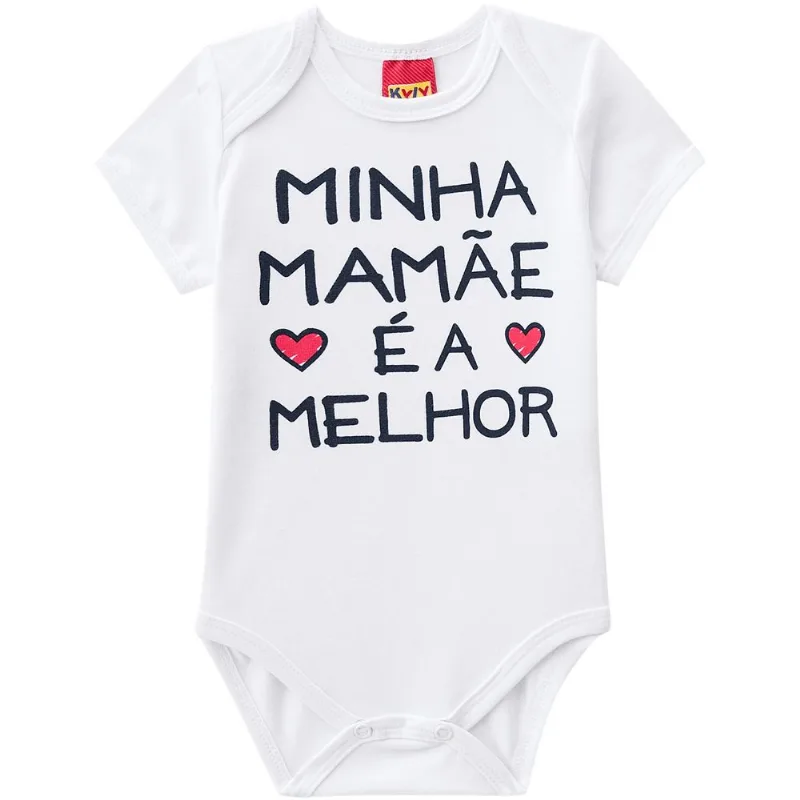 Body Bebê Unissex Kyly Cotton 110105.MAMAE.P