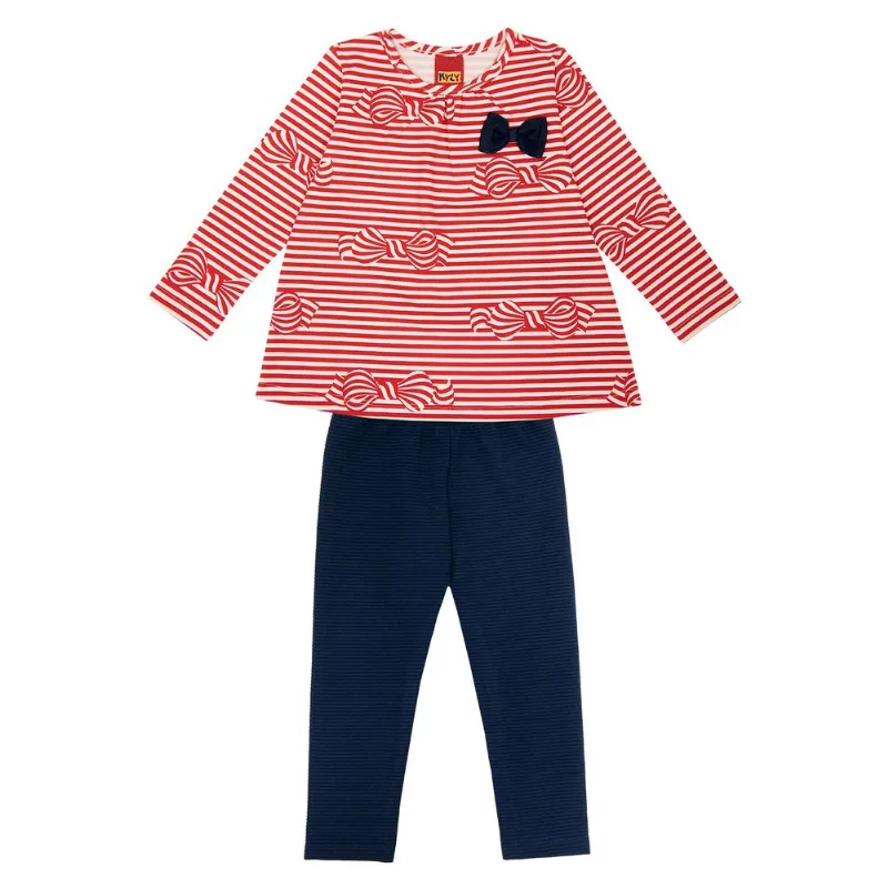 Conjunto Infantil Feminino Blusa + Legging Kyly 134274.40051.2
