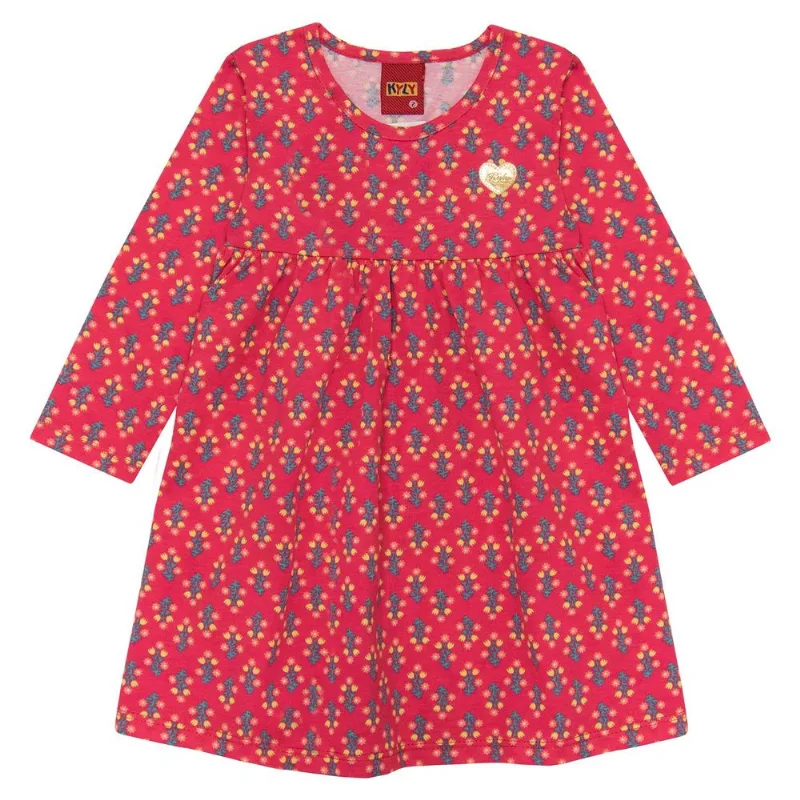 Vestido Infantil Kyly Meia Malha 134288.40056.1